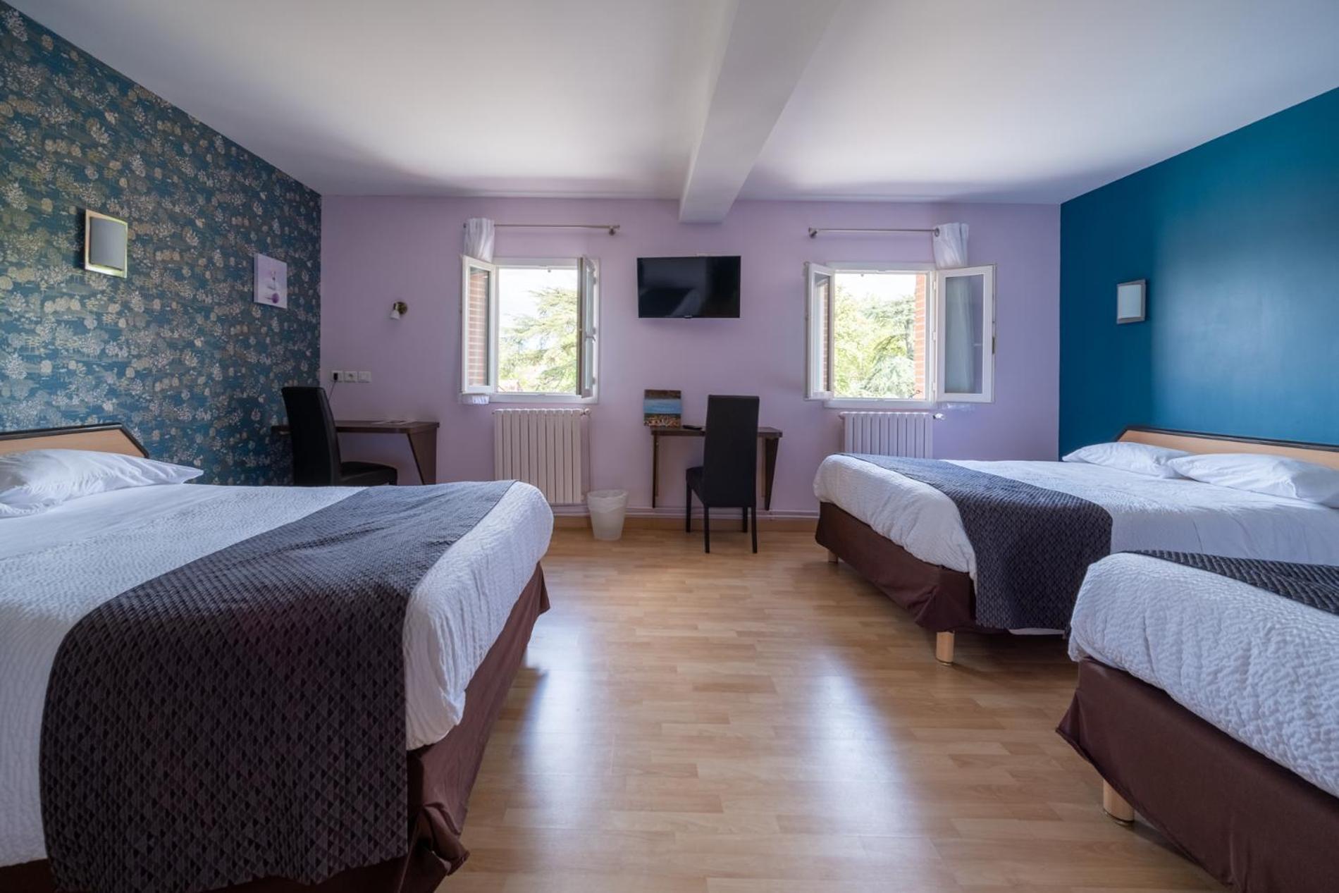 Hotel Restaurant Du Lauragais Logis De France Вильфранш-де-Лораге Экстерьер фото