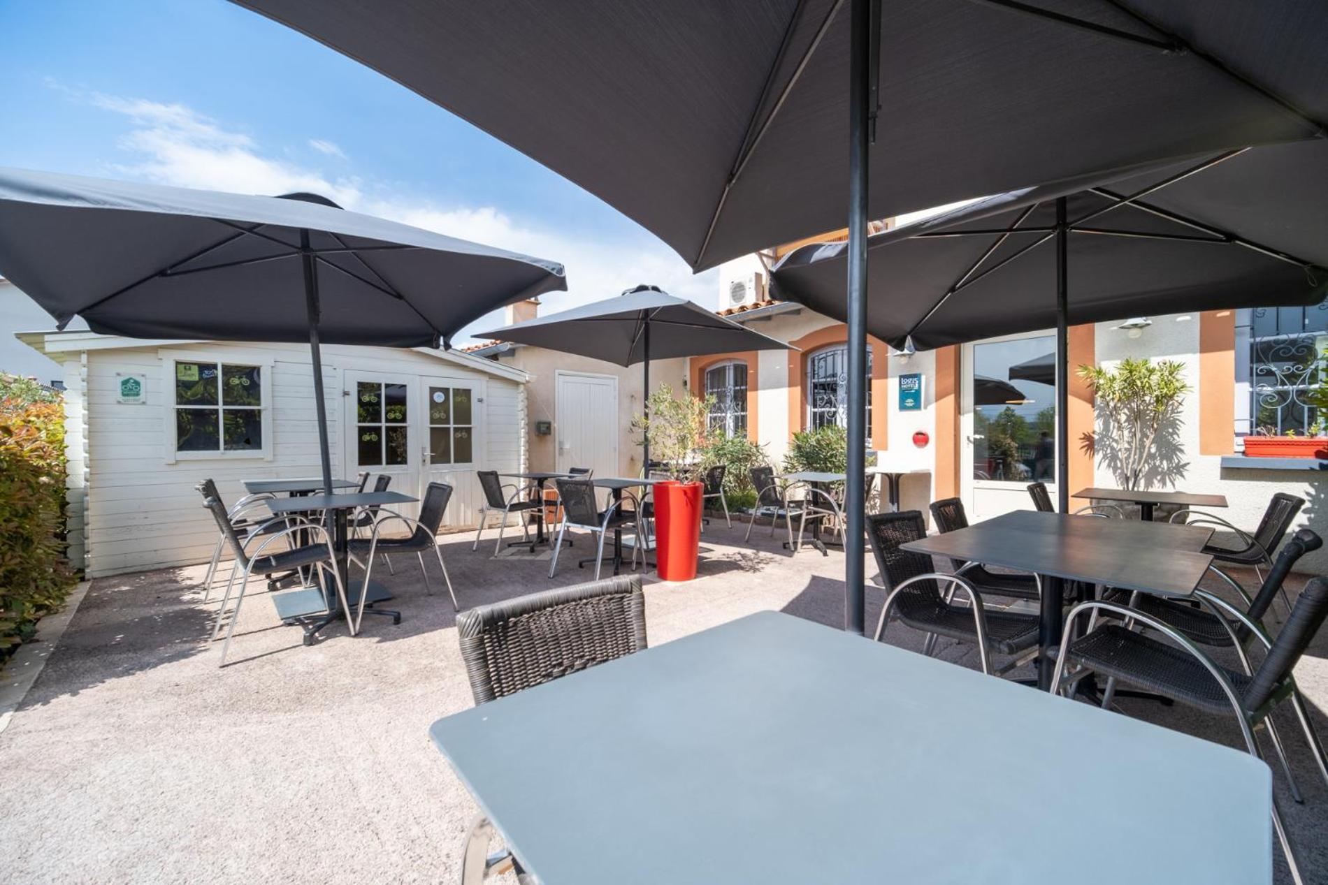 Hotel Restaurant Du Lauragais Logis De France Вильфранш-де-Лораге Экстерьер фото